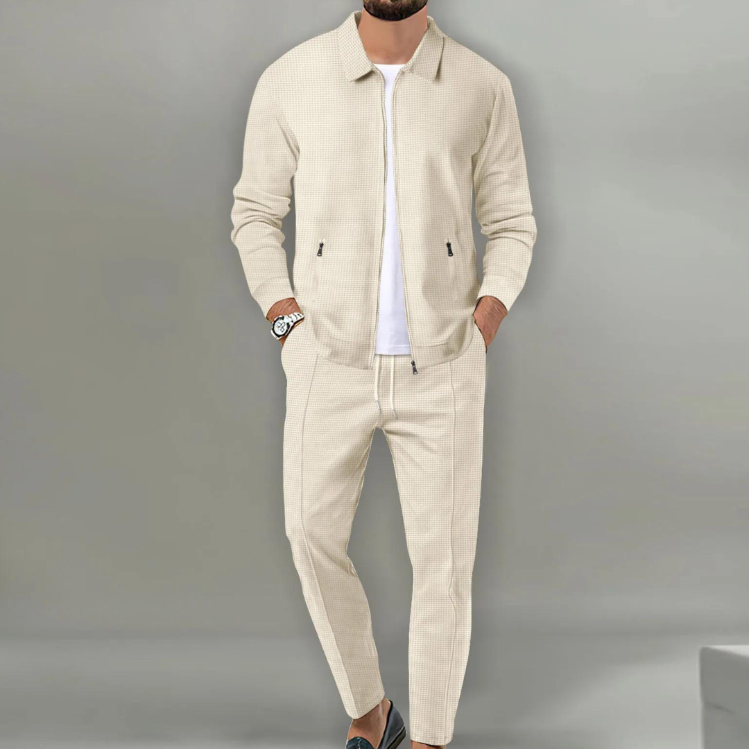 Luvik | Slim Fit Pitkät Hihat Treeniasu Miehet