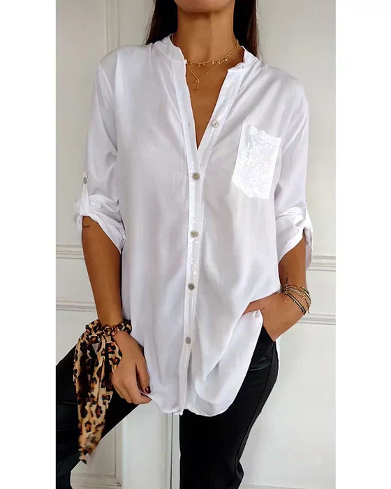 Luvik | Premium Puuvilla Chic Glamour Top
