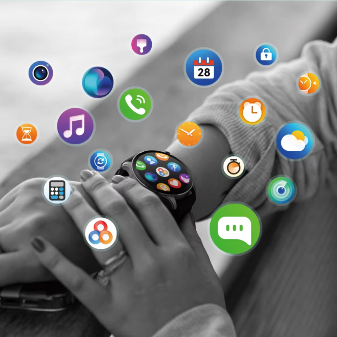 Luvik | AMOLED-näyttö Fitness Smartwatch
