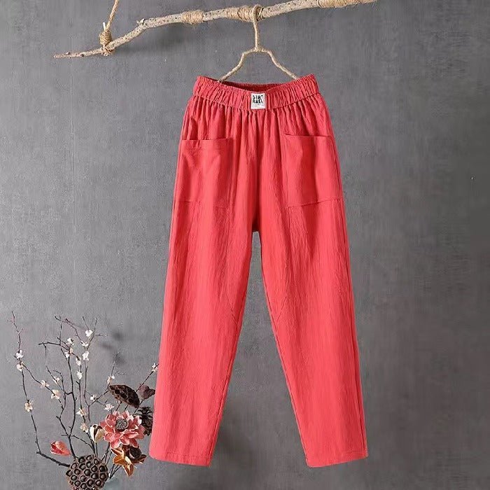 Luvik | Rentokas Cotton Linen Pants