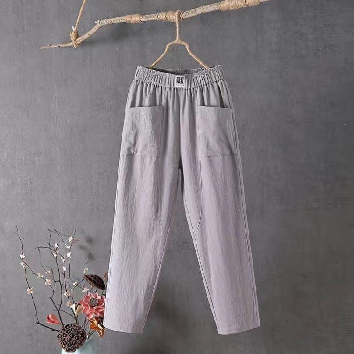 Luvik | Rentokas Cotton Linen Pants