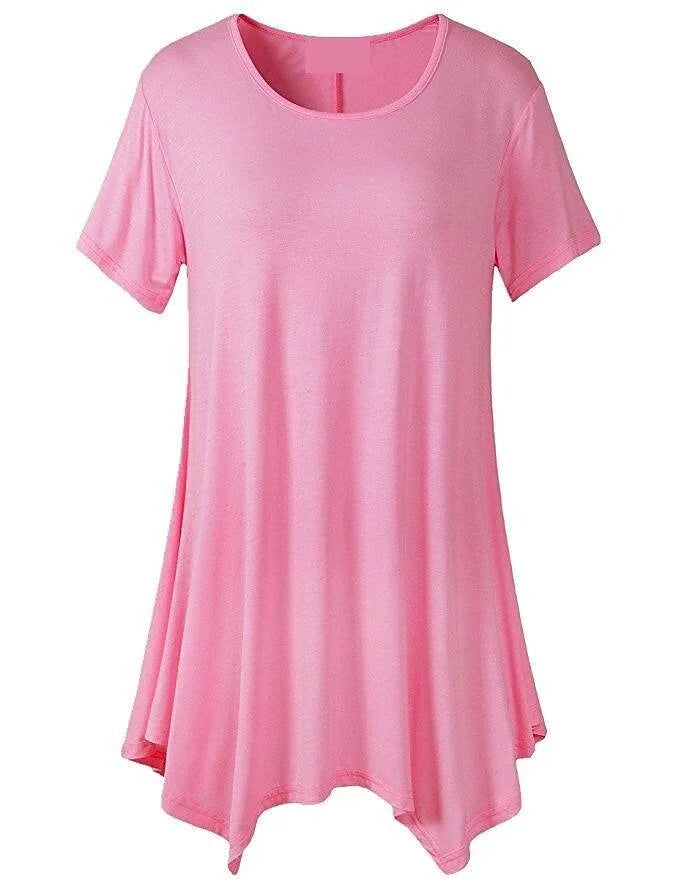 Luvik | Kesäinen Loose Fit T-paita Lyhyillä Hihalla