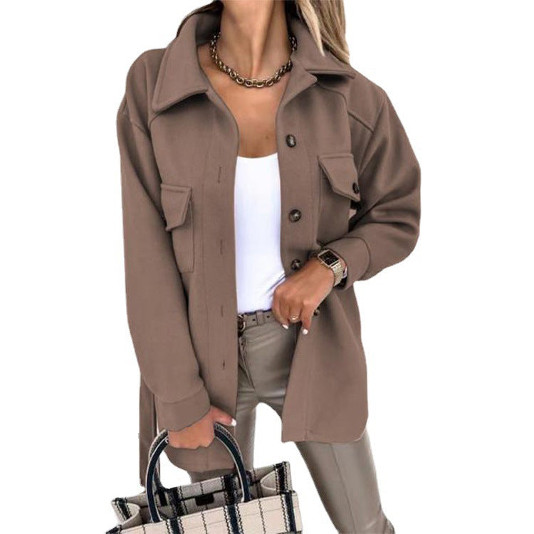 Luvik | Knopfjacke Mit Taschen Für Damen