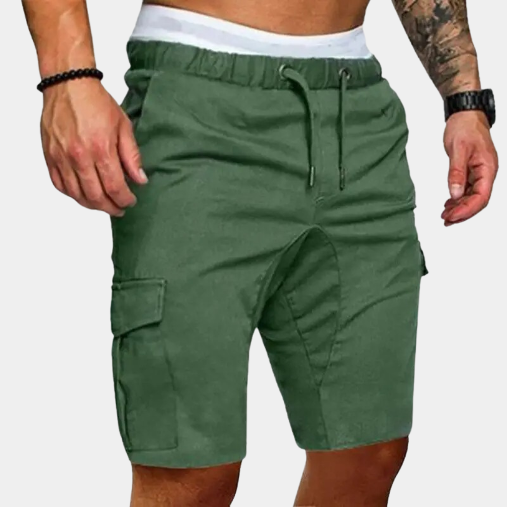 Luvik | Cargo Miesten Shorts Tyylikkäitä, Toimivia & Ihanteellisia Kesäksi