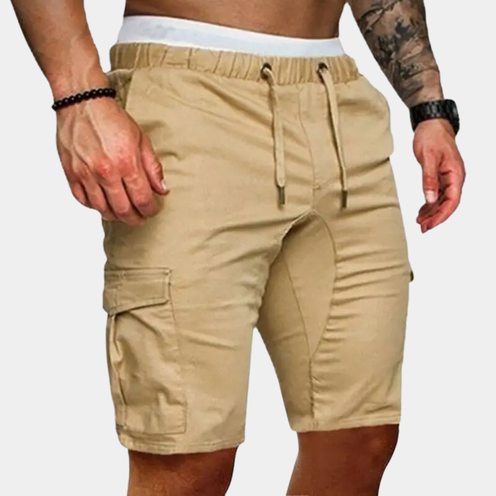 Luvik | Cargo Miesten Shorts Tyylikkäitä, Toimivia & Ihanteellisia Kesäksi