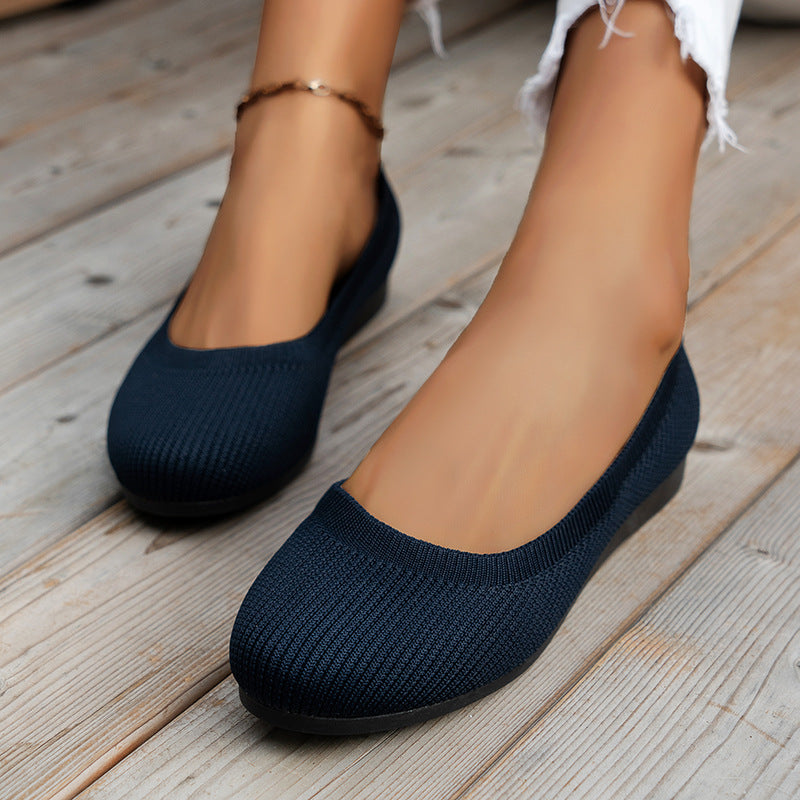 Luvik | Hengittävä Neulottu Slip Ons Naisille