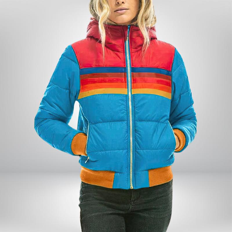 Luvik | Ra striped insulated jacket