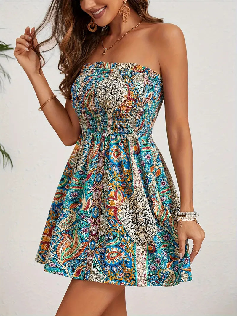 Luvik | Top Bustier With Wavy Edge