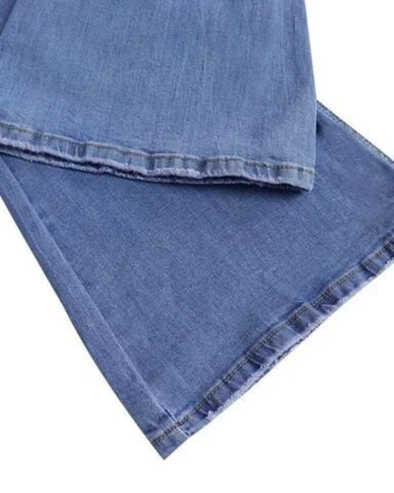 Luvik | Naisten Korkea Vyötärö Farkut Bootcut