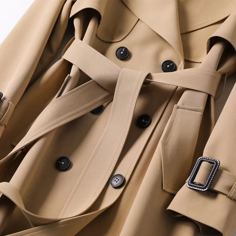 Luvik | Klassinen Trenchcoat Ambre