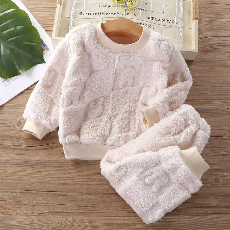 Luvik | Lasten talvi flanelli pyjama