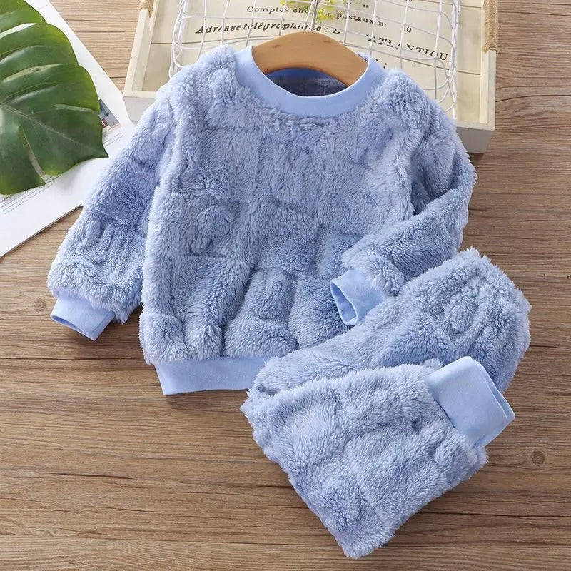 Luvik | Lasten talvi flanelli pyjama