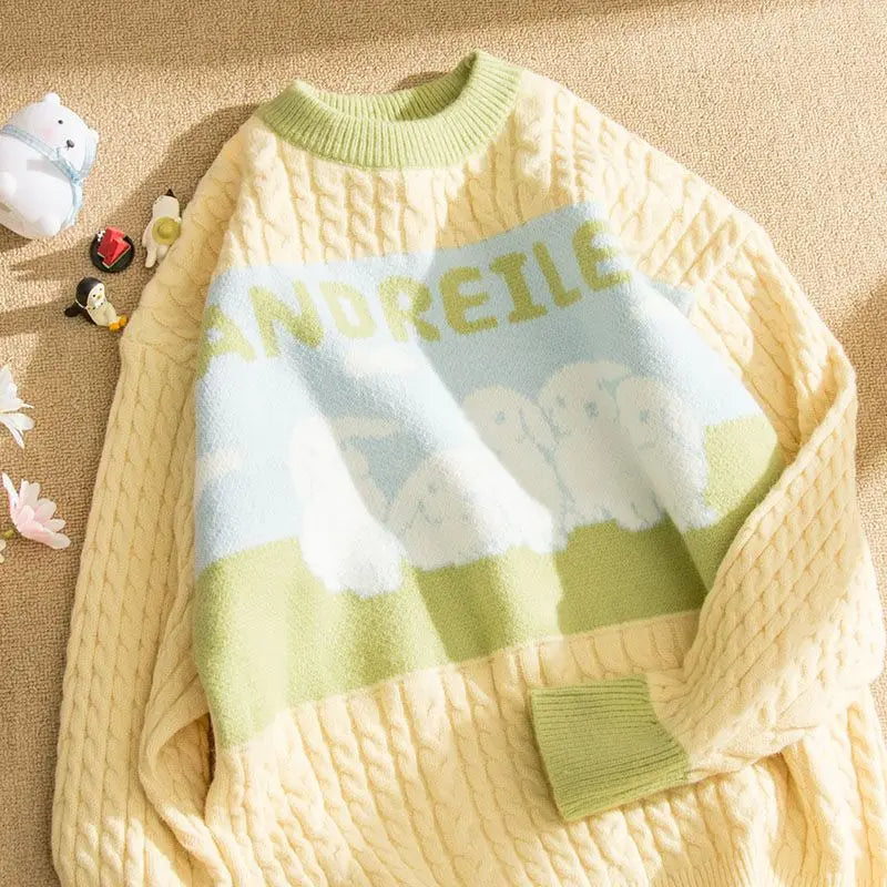Luvik | Kierretty Puleggeri Pastelli Taivaspainatus