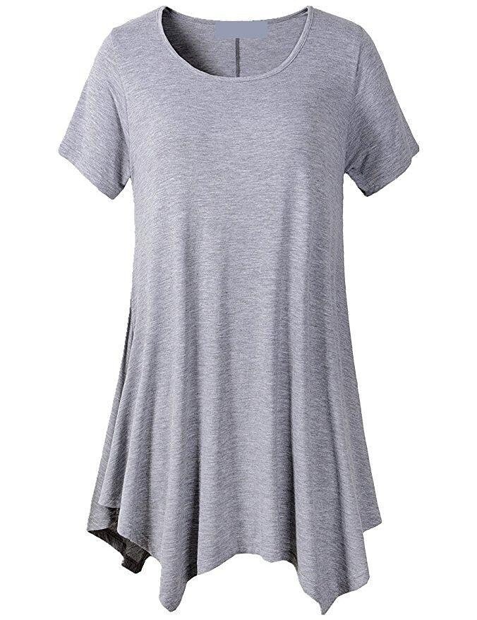 Luvik | Kesäinen Loose Fit T-paita Lyhyillä Hihalla