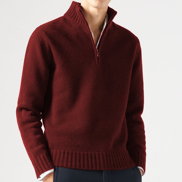 Luvik | Kaschmir Strickjacke Für Herren