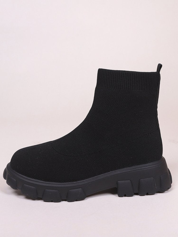 Luvik | Fashion Nilkkuri Matala korkoiset Sukka Salsakengät Naisille