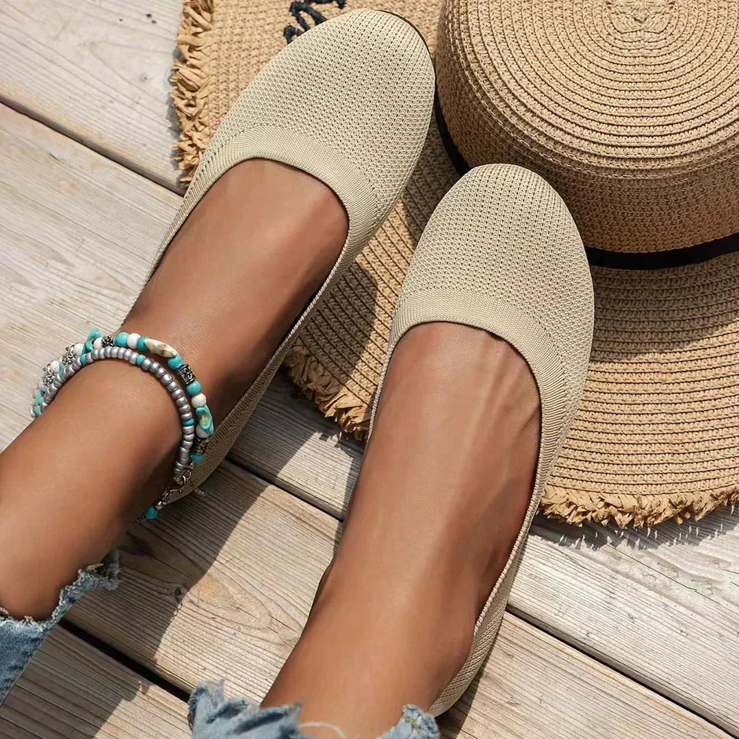 Luvik | Hengittävä Neulottu Slip Ons Naisille