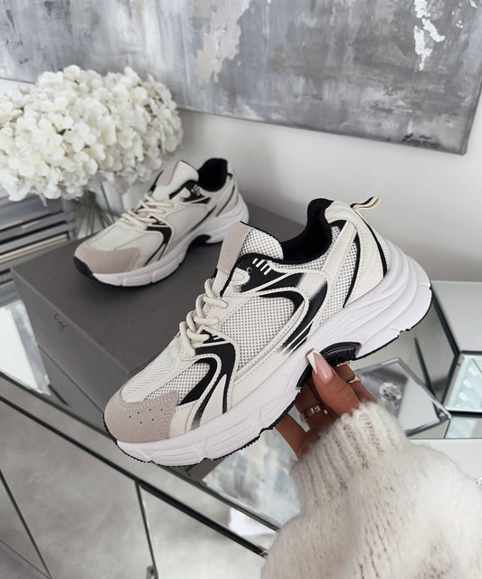 Luvik | Sneaker Creme Puuvilla