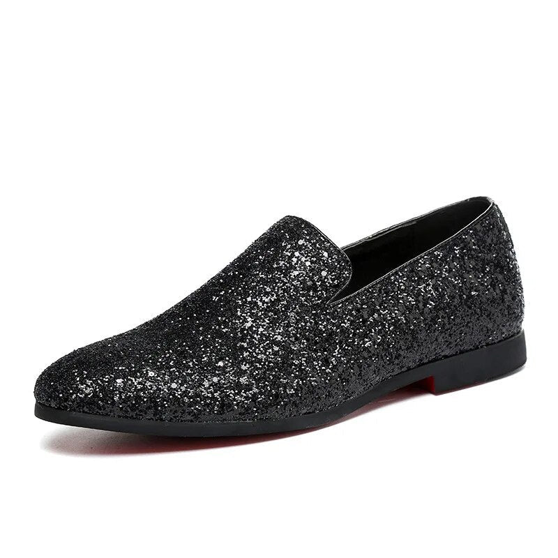 Luvik | Miesten Klassiset Loaferit Mustana