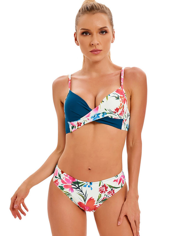 Luvik | Naiset seksikäs värisynkroonia bikini-setti