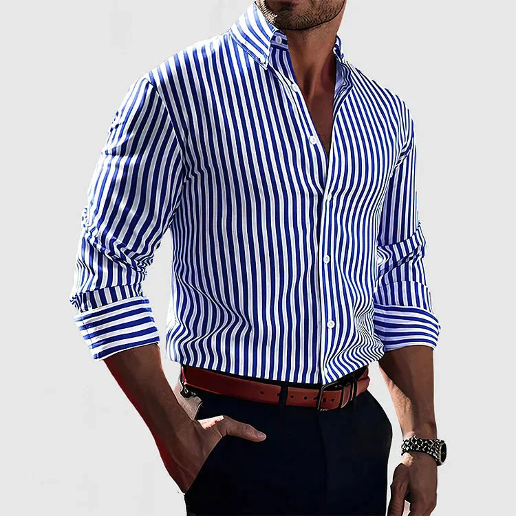 Luvik | Ra striped men's shirt
