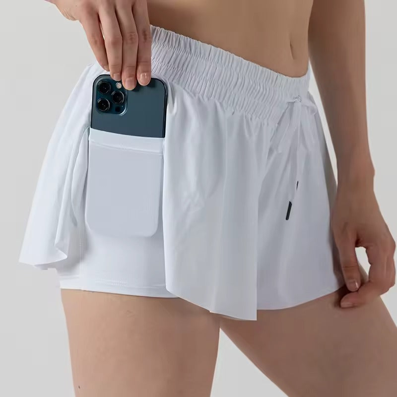 Luvik | 2 in 1 Naisten urheilushortsit