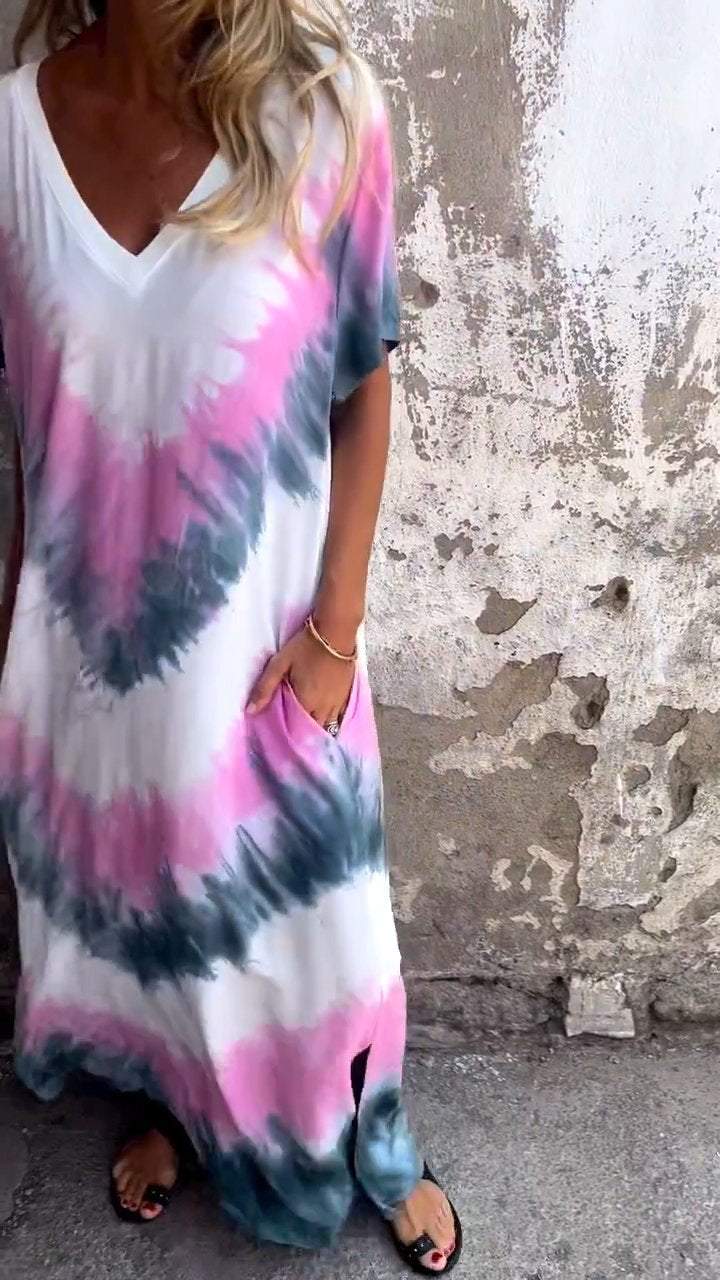 Luvik | Mukava Tie-Dye Maxi-mekko