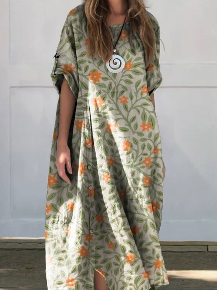 Luvik | Pellava Puuvilla Mekko