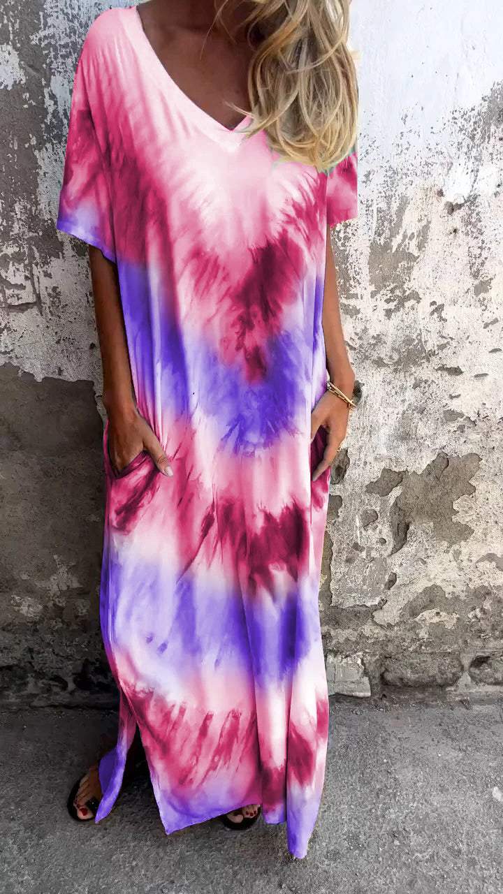 Luvik | Mukava Tie-Dye Maxi-mekko