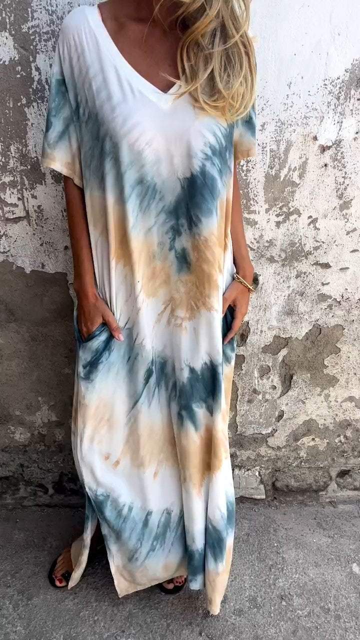 Luvik | Mukava Tie-Dye Maxi-mekko