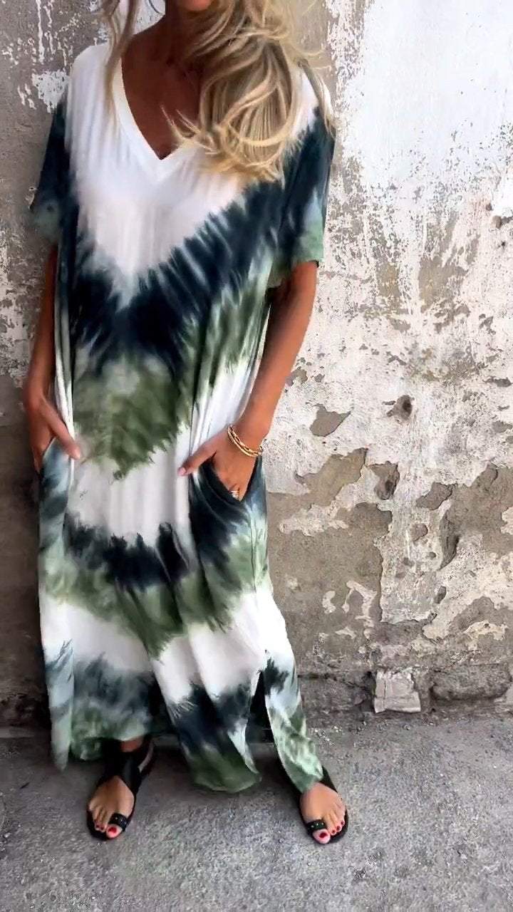 Luvik | Mukava Tie-Dye Maxi-mekko
