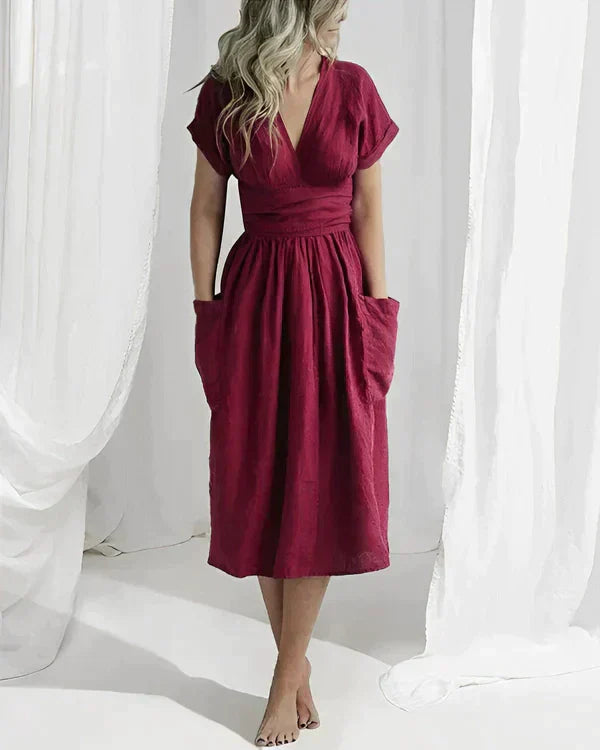 Luvik | Elegant Hør Mekko