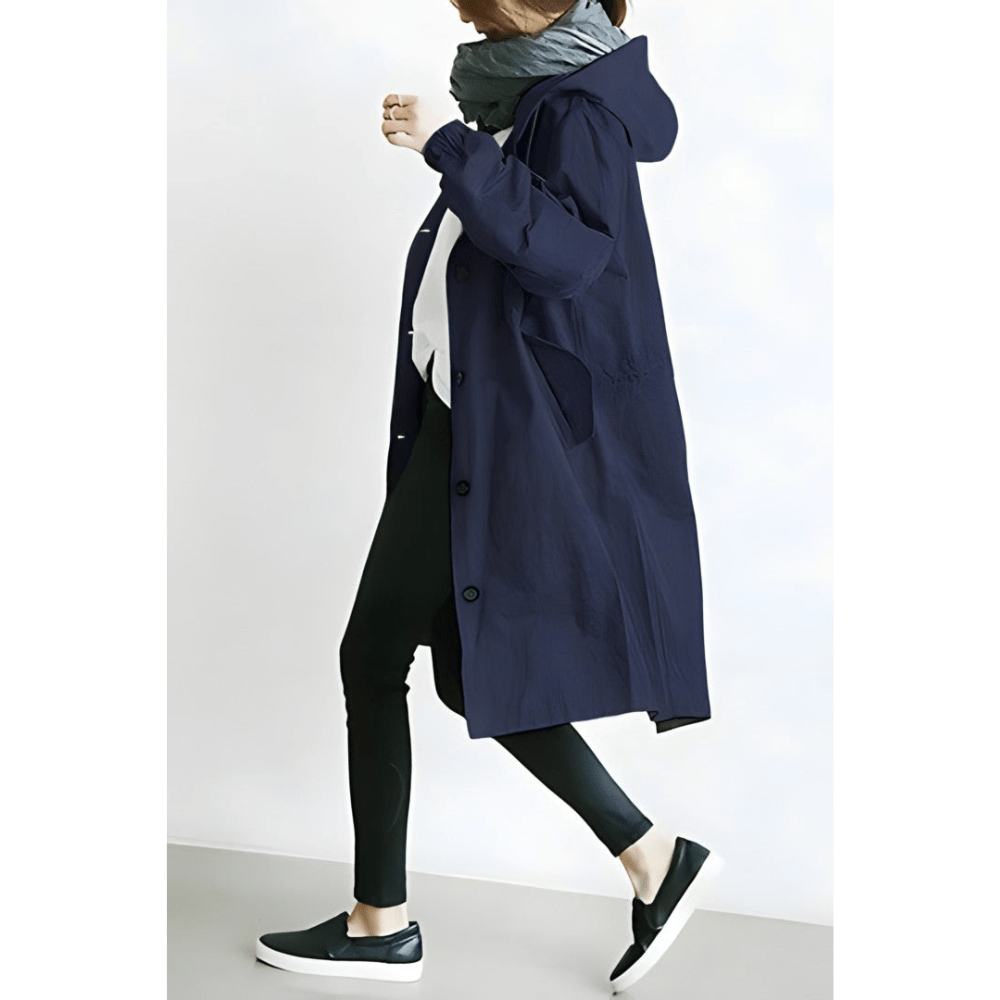 Luvik | Pidempi tyylikäs trenchcoat