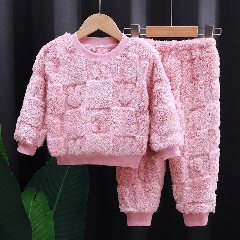 Luvik | Lasten talvi flanelli pyjama