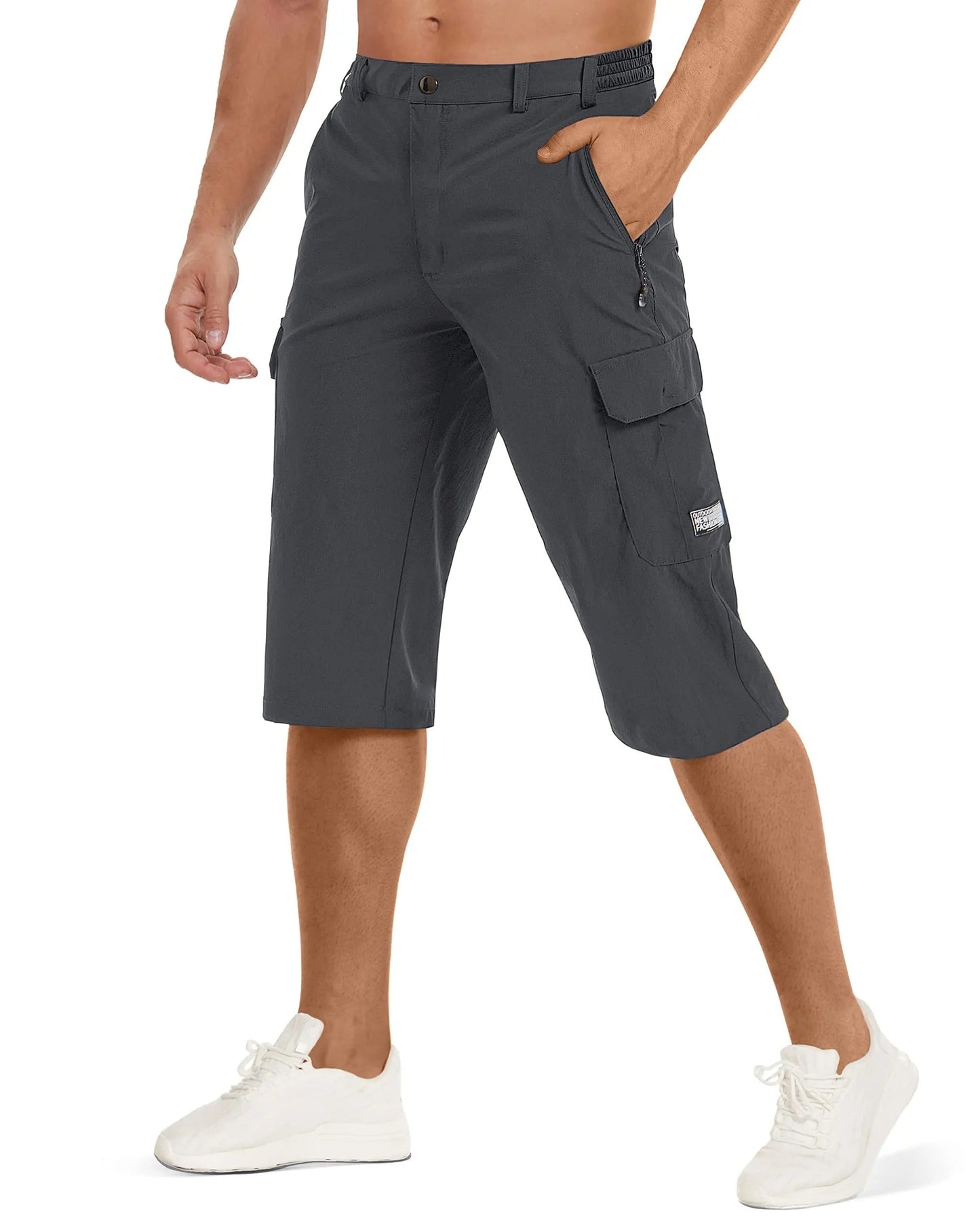 Luvik | Cargo Shorts Puuvillakangas Rento Istuvuus Moni-tasku Utility Suunnittelu