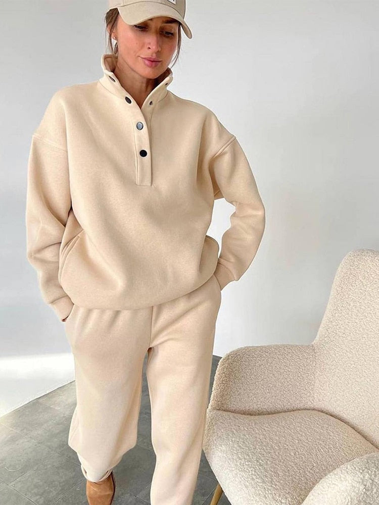 Luvik | Mukava jumppasu suit oversize naisille