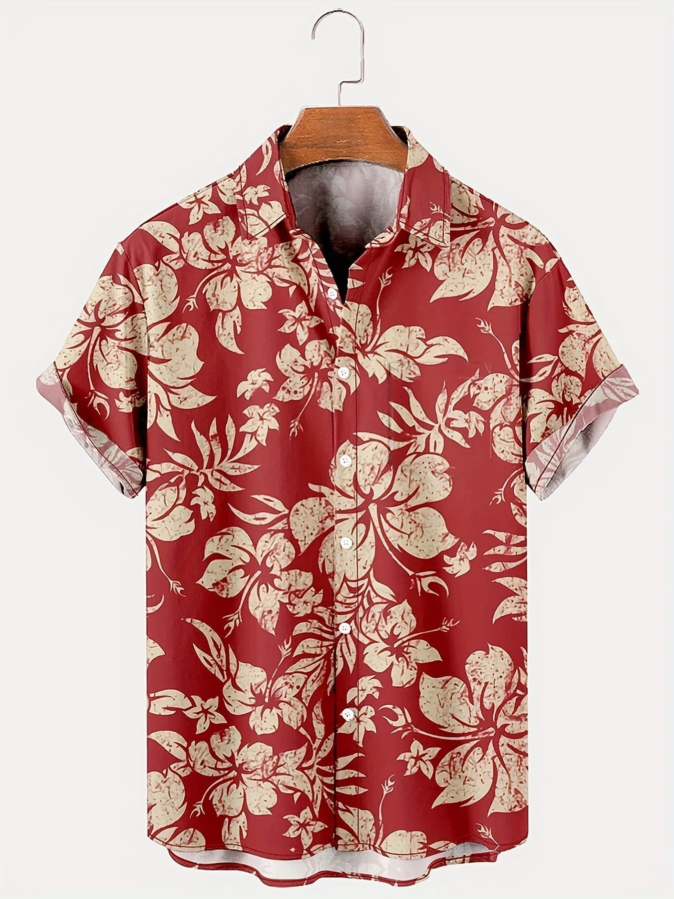 Luvik | sininen com hawaii paita miehet