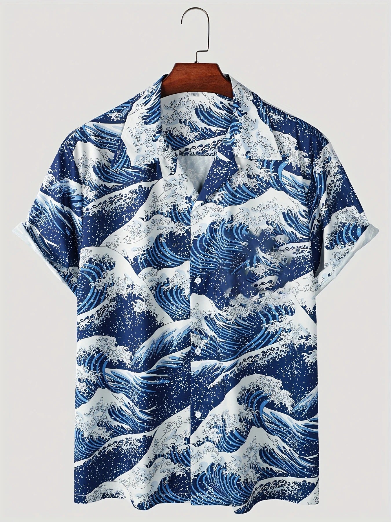 Luvik | sininen com hawaii paita miehet