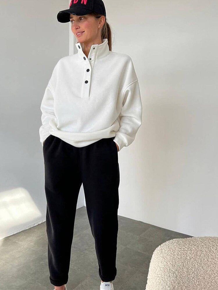 Luvik | Mukava jumppasu suit oversize naisille