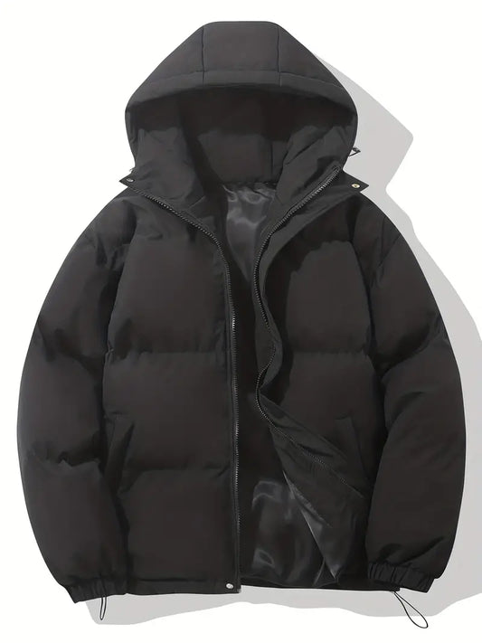 Luvik- Klassisen designin lämmin hupullinen takki